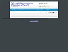 Tablet Screenshot of carloslima.com